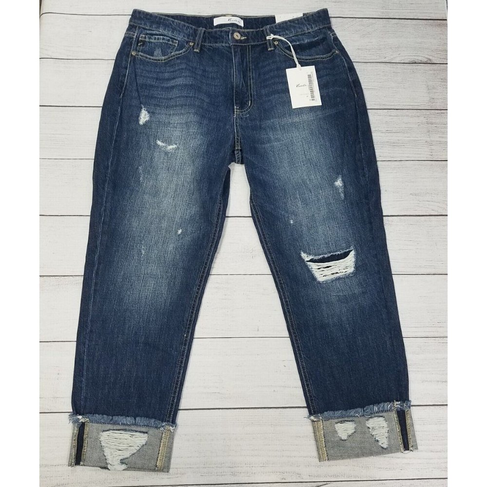 KanCan Distressed Boyfriend Jeans Women's Size 31
